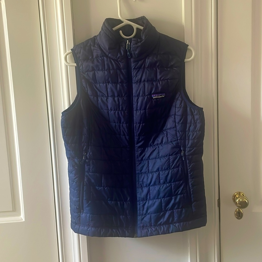 Patagonia Nano Puff Vest - Navy Blue - W’s L